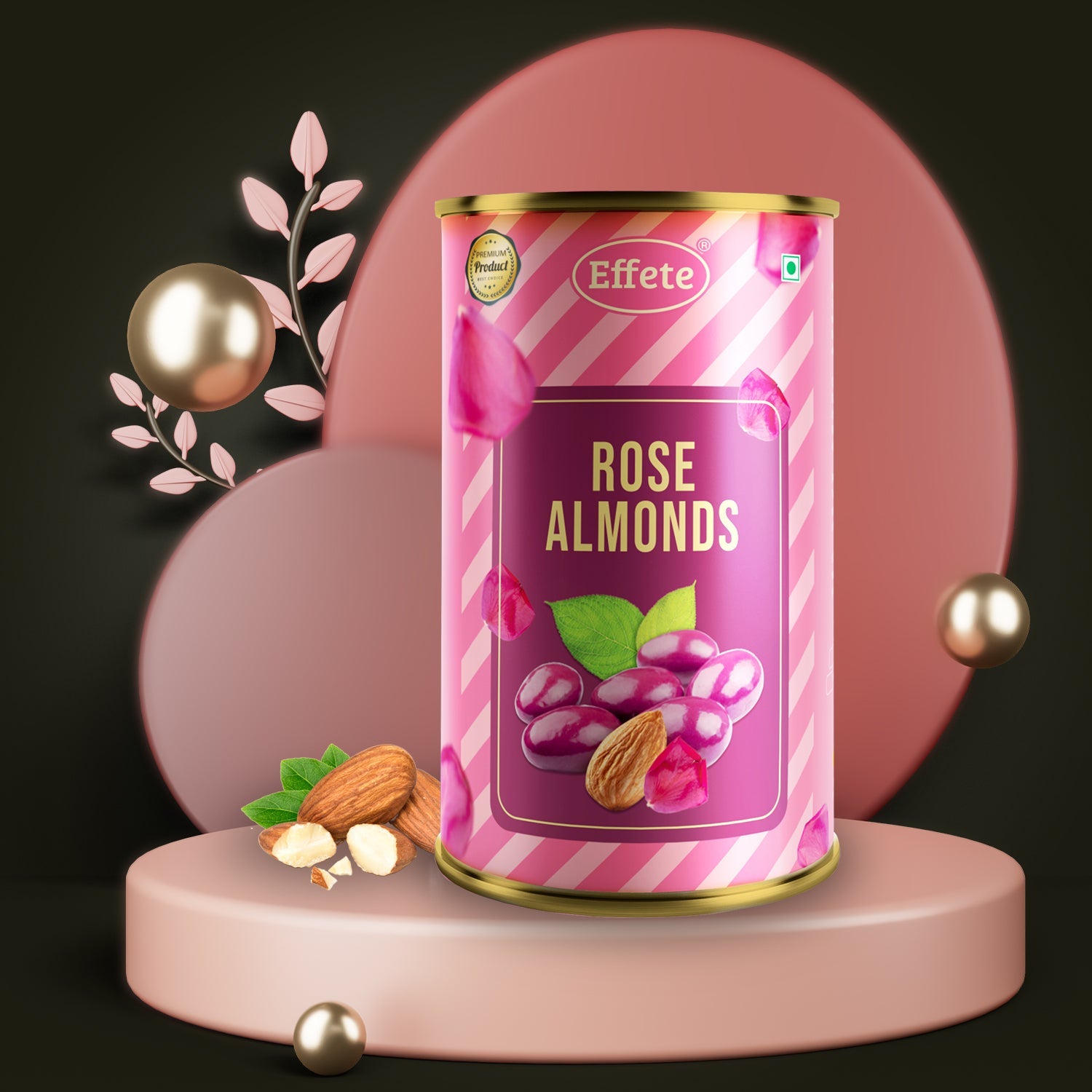 Effete Rose Almonds Chocolate Effete Rose Almonds Chocolate